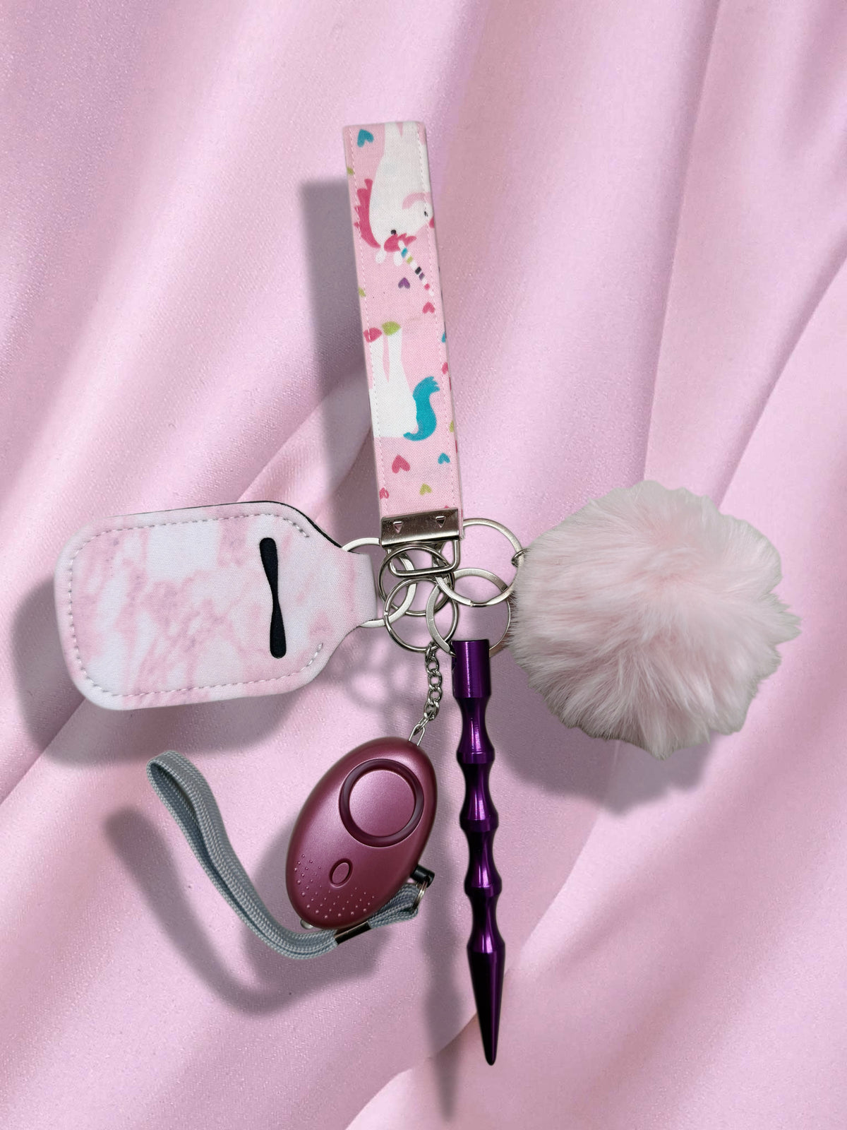 HBG Unicorn Safety Keychain