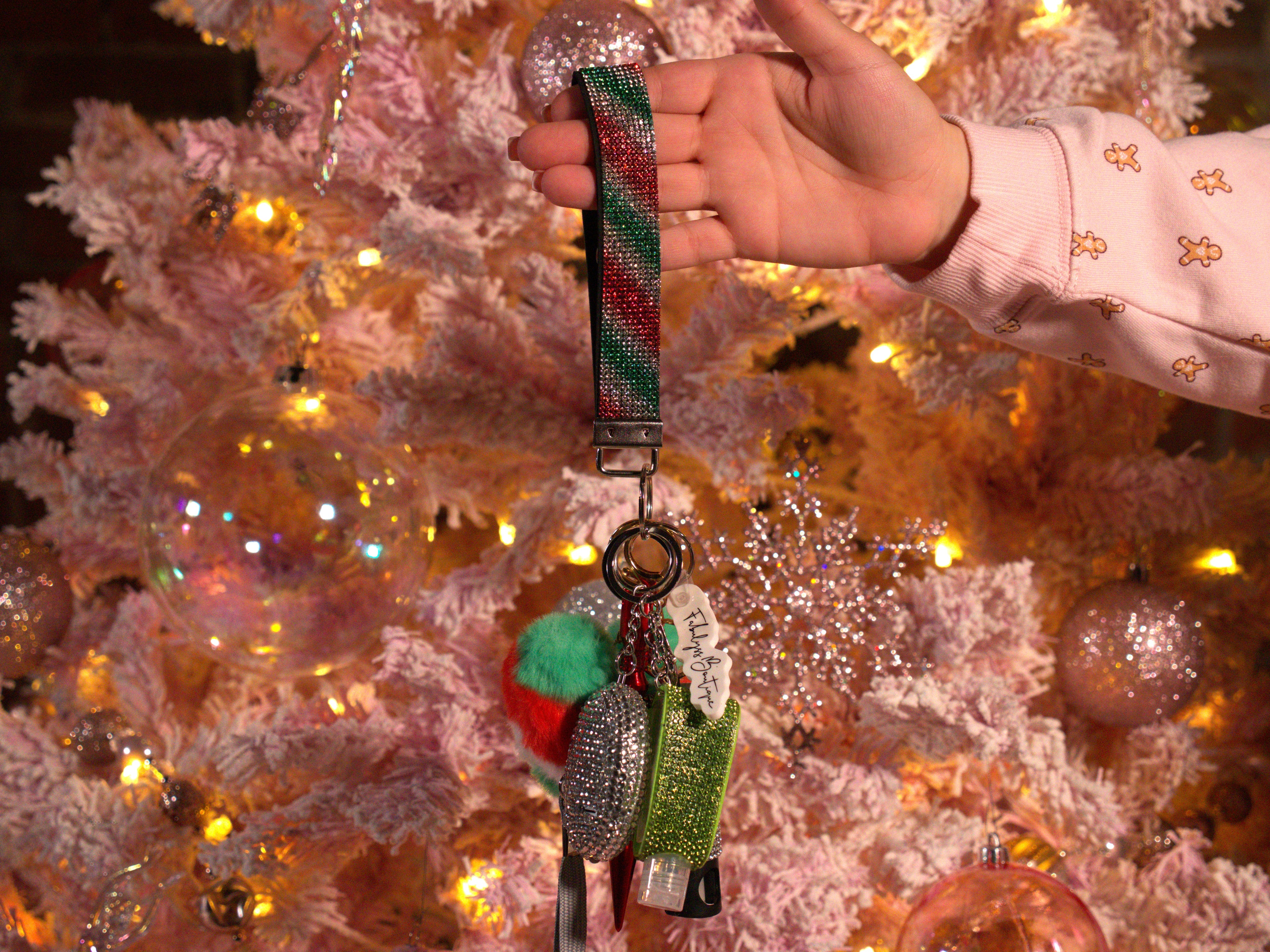 Peppermint Safety Keychain