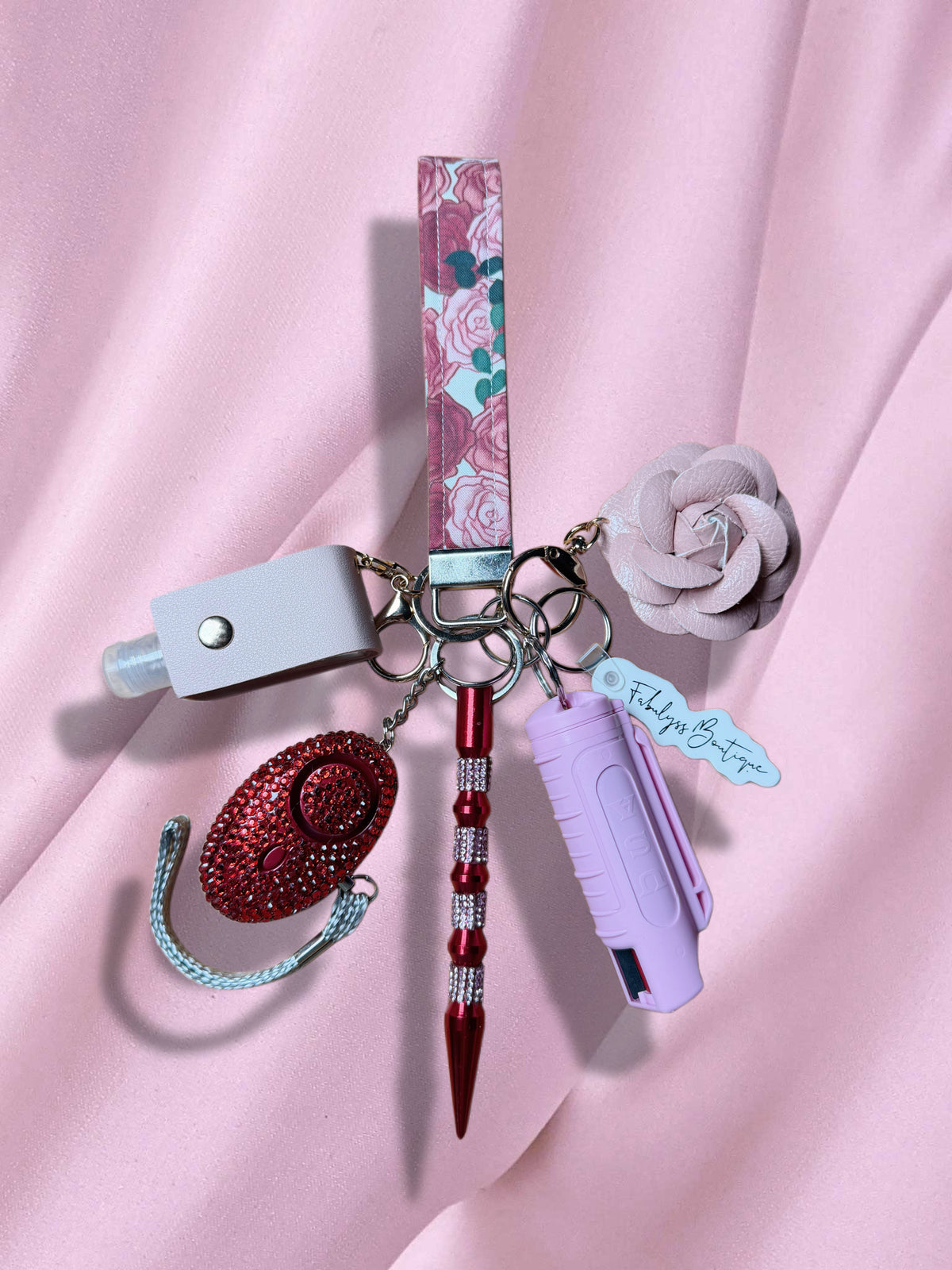 Rosabella Safety Keychain