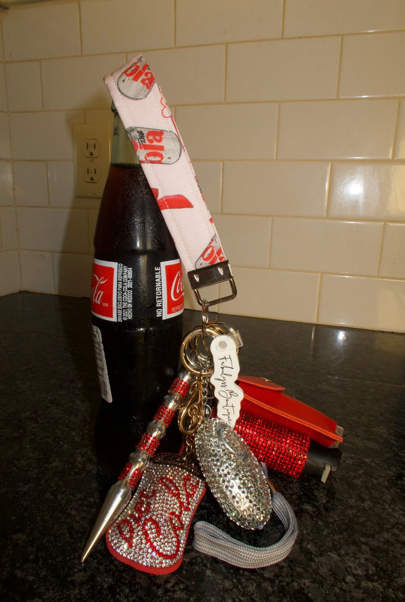 Pop Safety Keychain