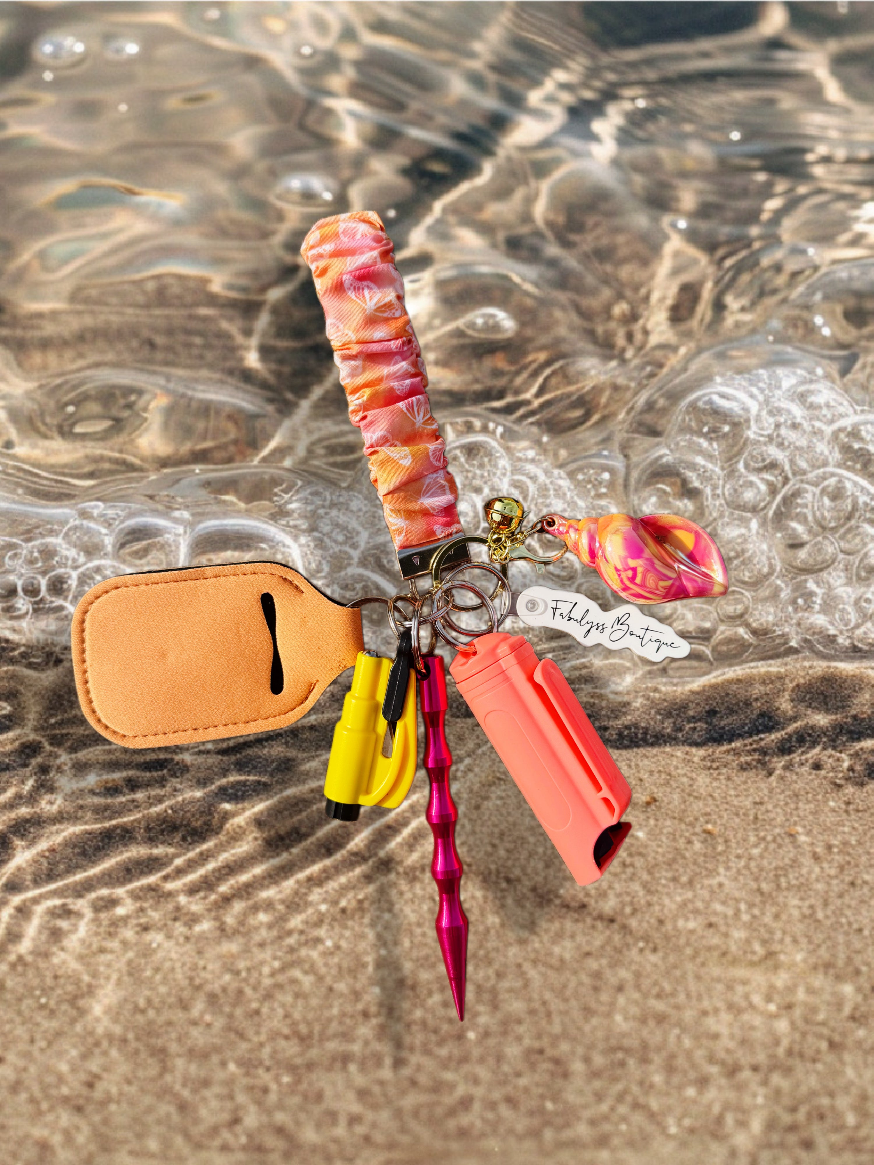 Golden Hour Safety Keychain