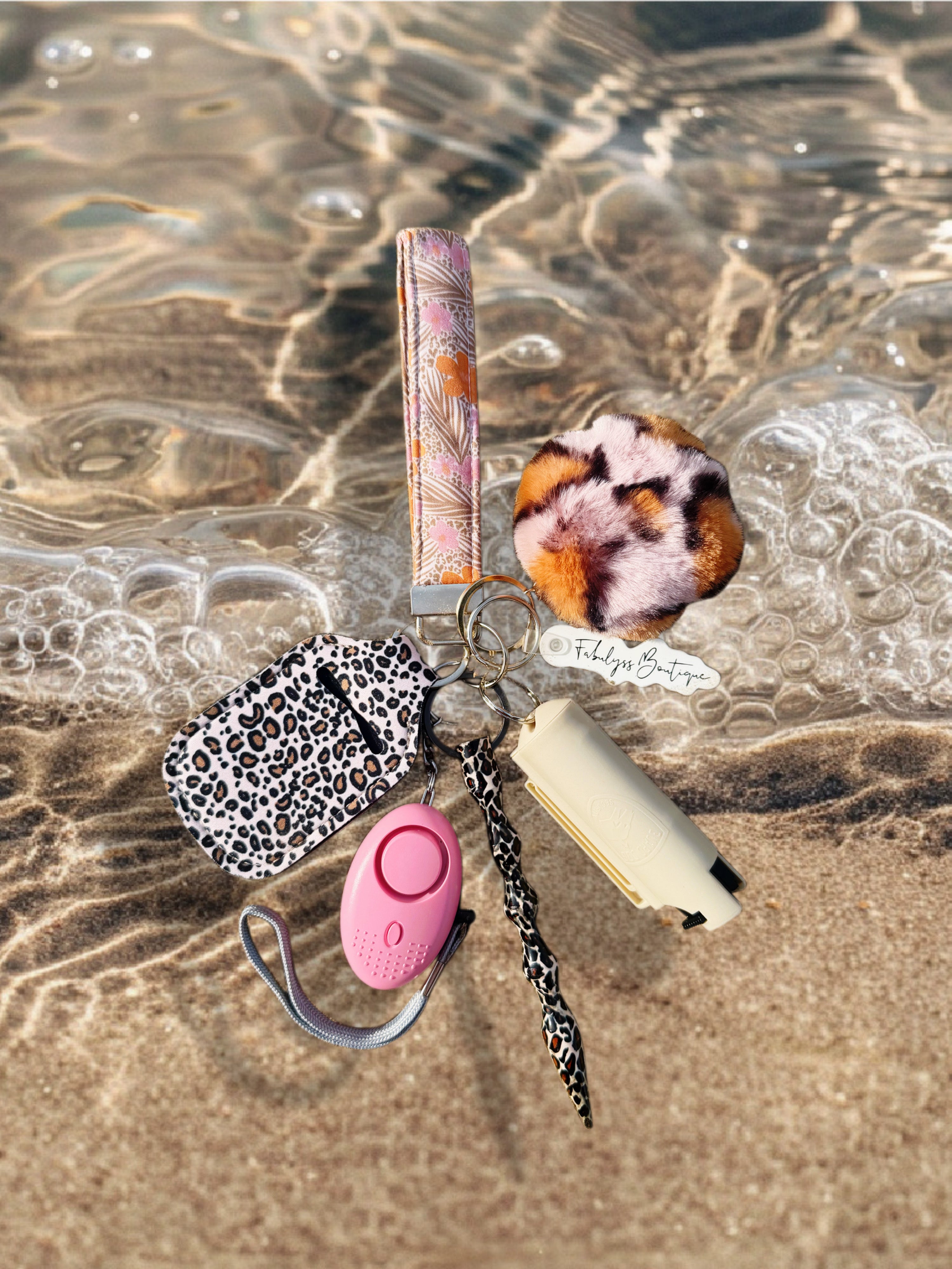 Wild Summer Safety Keychain