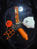 Halloweenie Safety Keychain