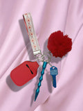 Vday Teddy Bear Safety Keychain
