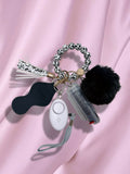 Dalmation Safety Keychain