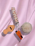 Pumpkin Cherry Safety Keychain