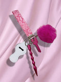 HBG Pink Paisley Safety Keychain
