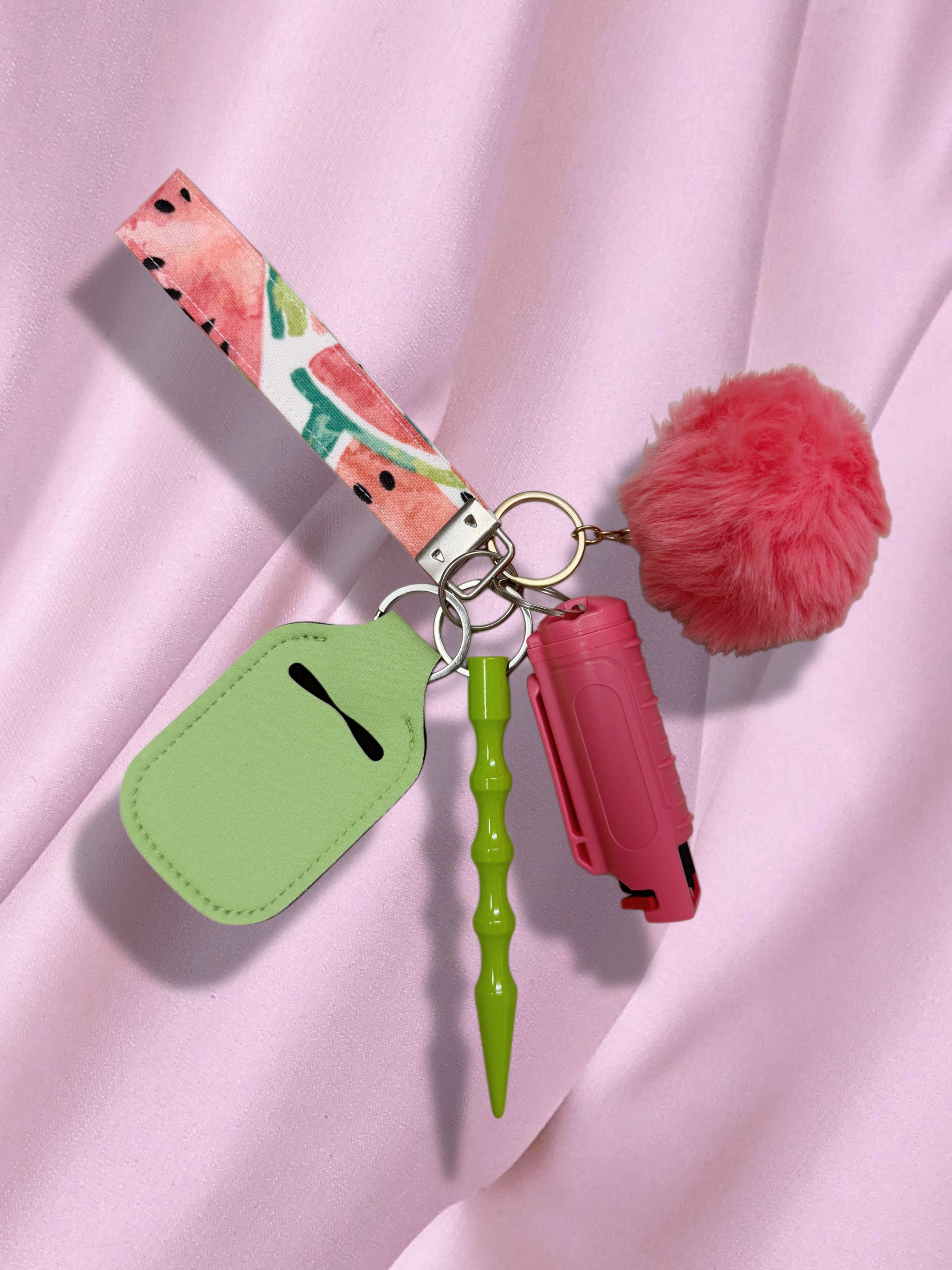 HBG Watermelon Safety Keychain