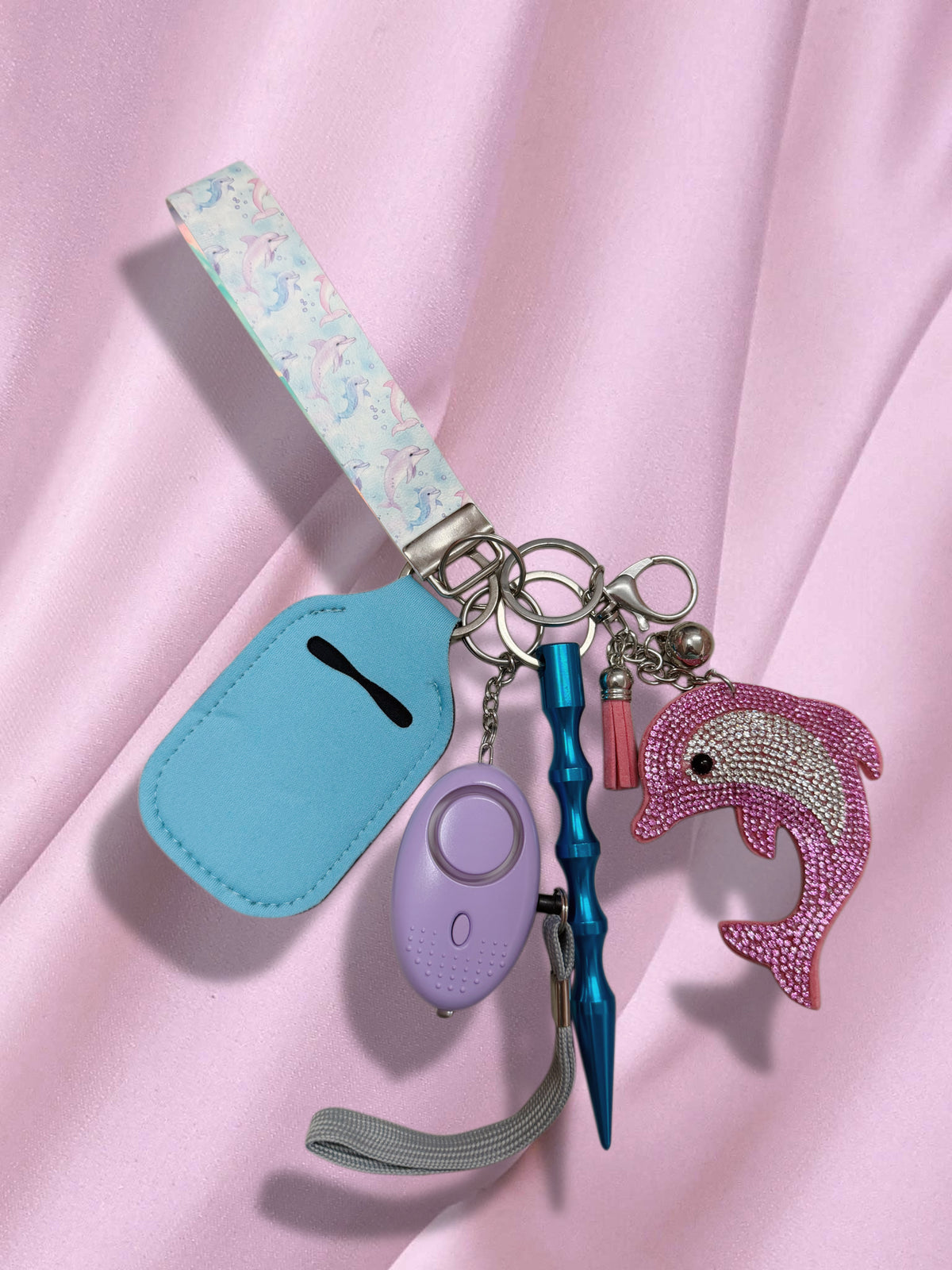 Dolphin Safety Keychain