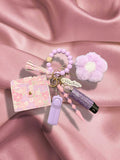 Pastel Petals Safety Keychain