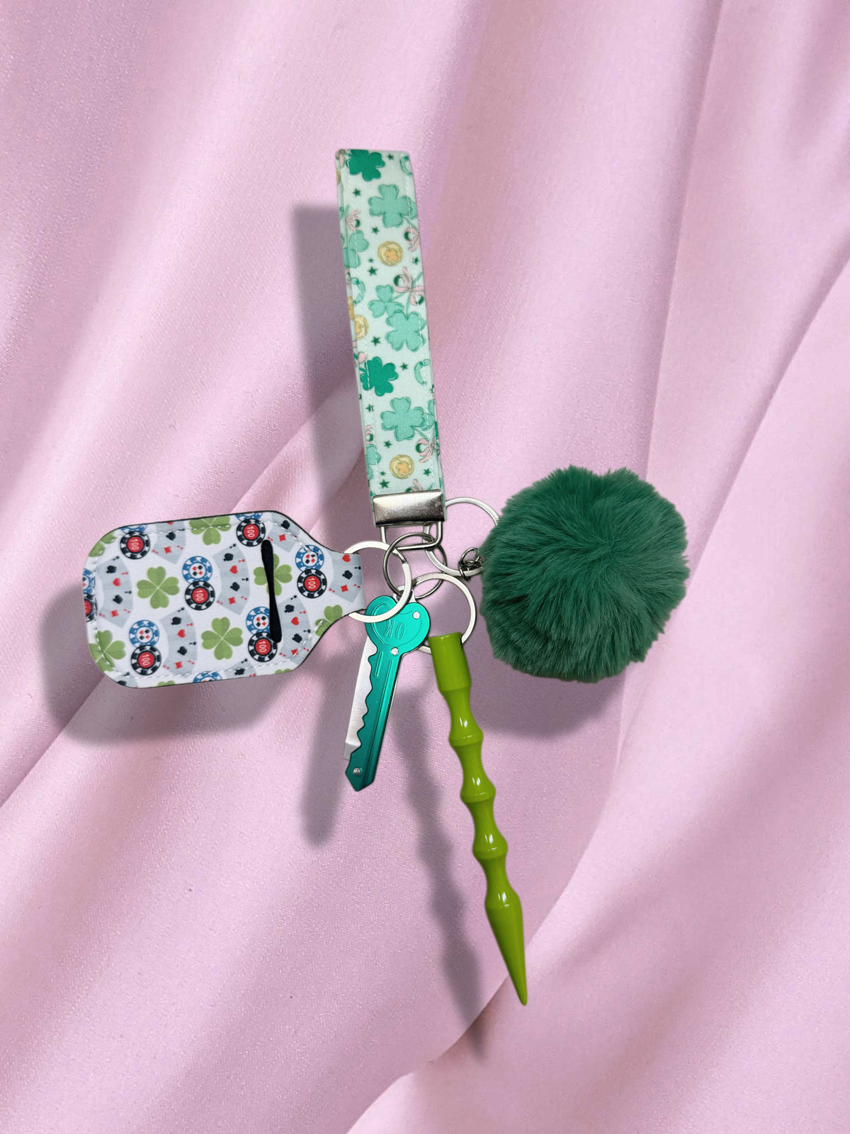 HBG Clover Safety Keychain